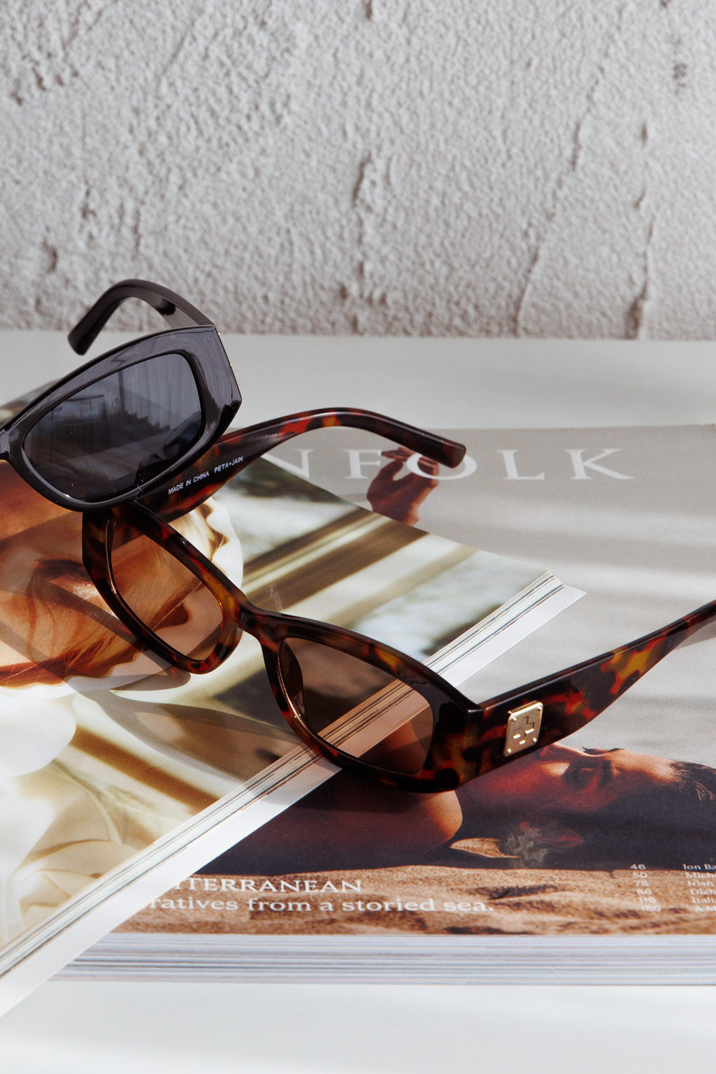Peta And Jain Inez Sunglasses Tortoiseshell by Selfie Leslie