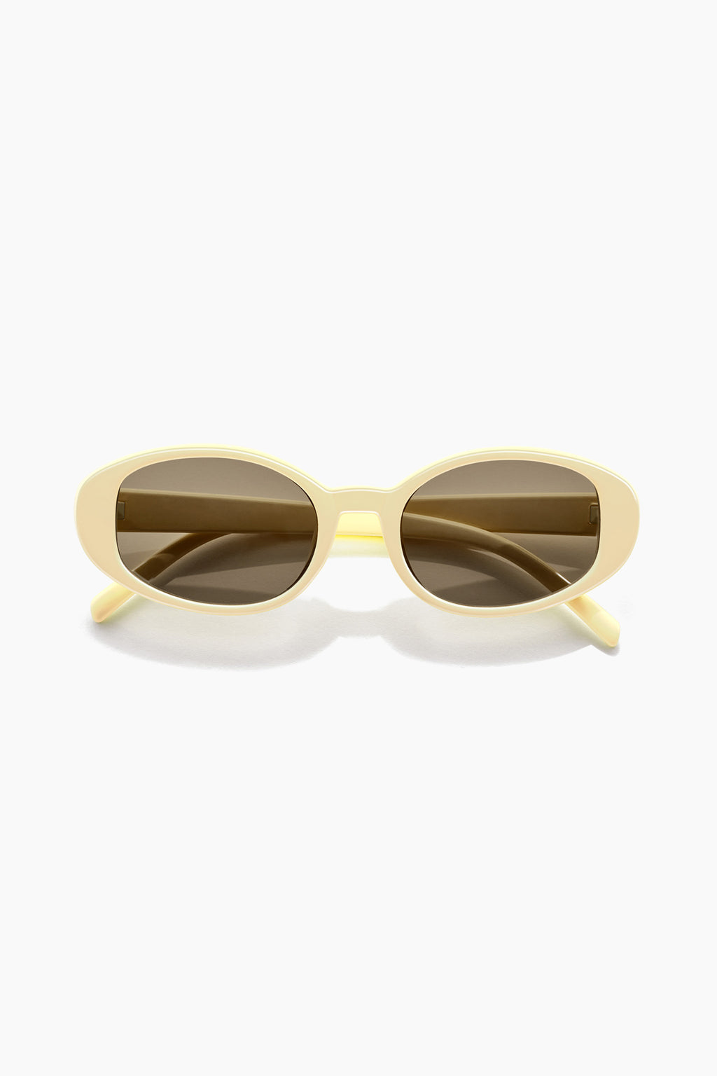 SZADE Sunglasses Downtown ; Buttercream/Sepia by Selfie Leslie