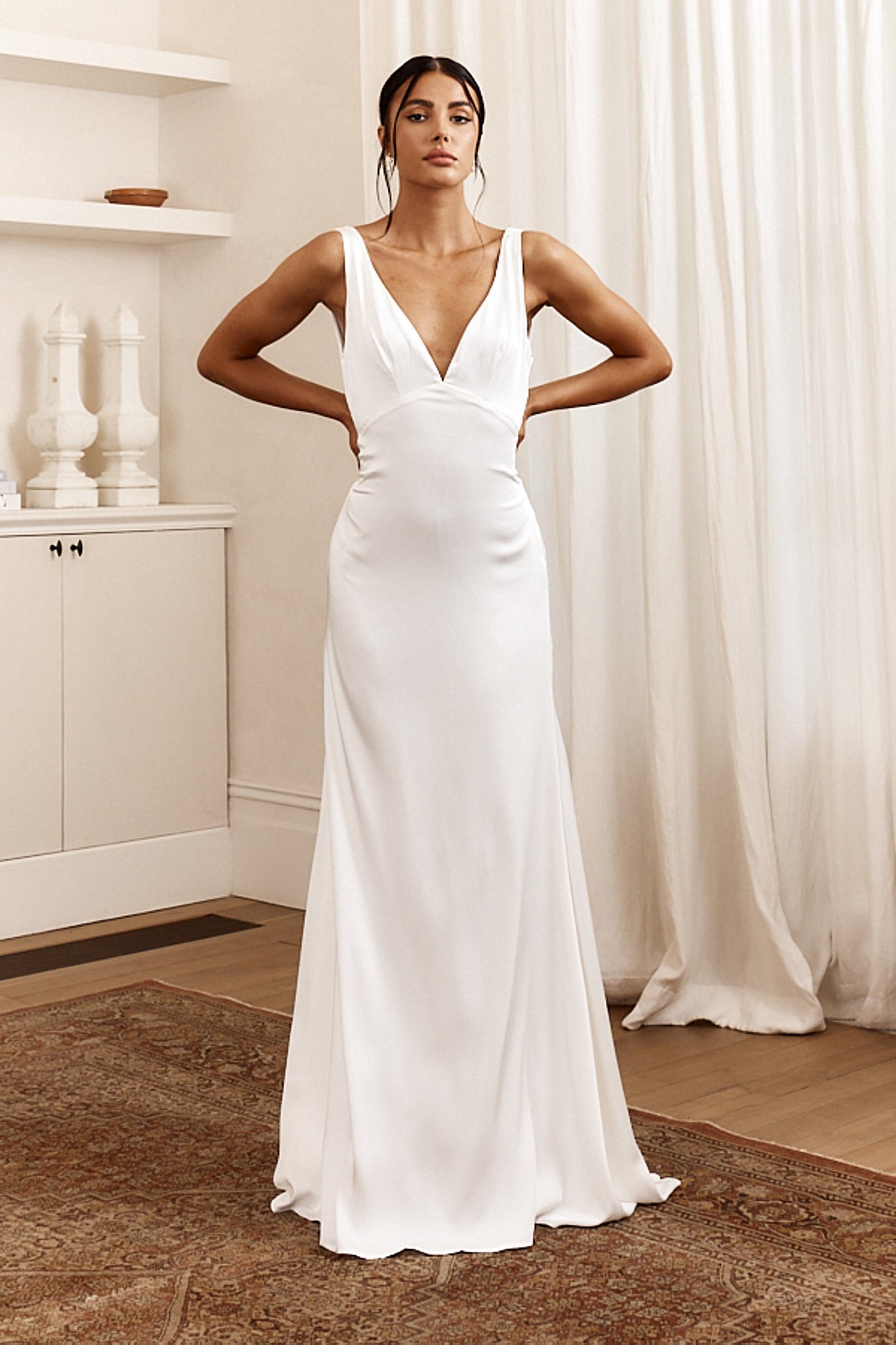 white dresses near me Tulle A-line V-neck Lace Homecoming Dresses, School Event Dresses, MH558 No stretch V Neck White Dresses Near