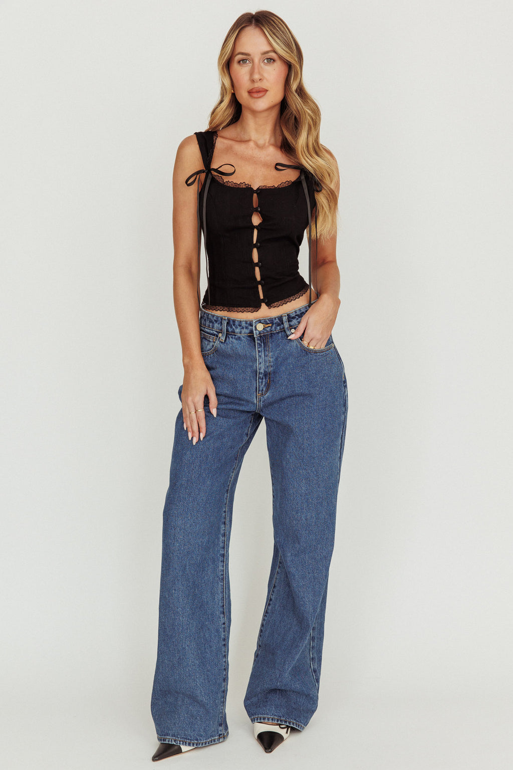 Abrand 95 Mid Baggy Bella by Selfie Leslie