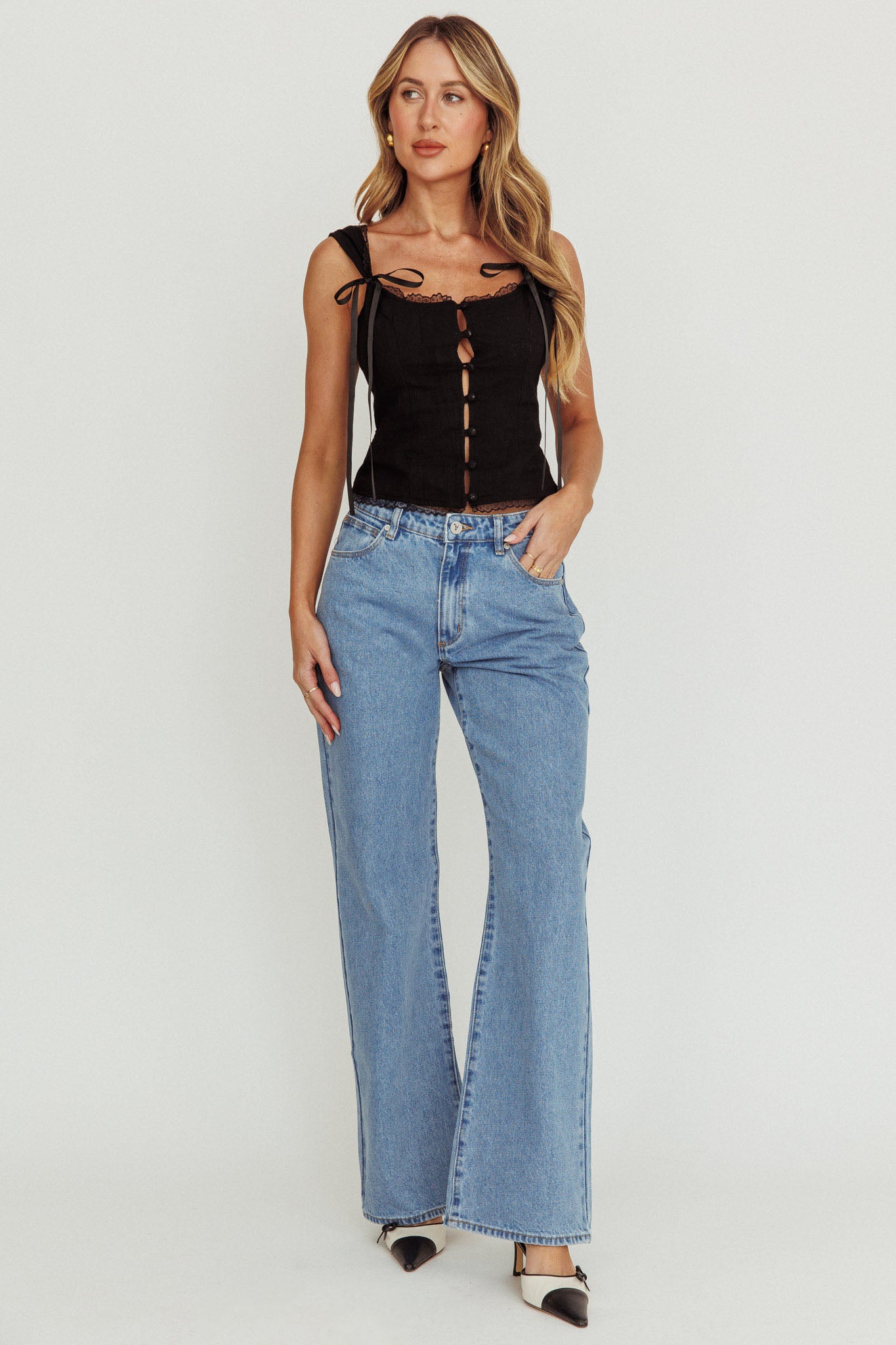 Abrand 95 Mid Baggy Gigi by Selfie Leslie