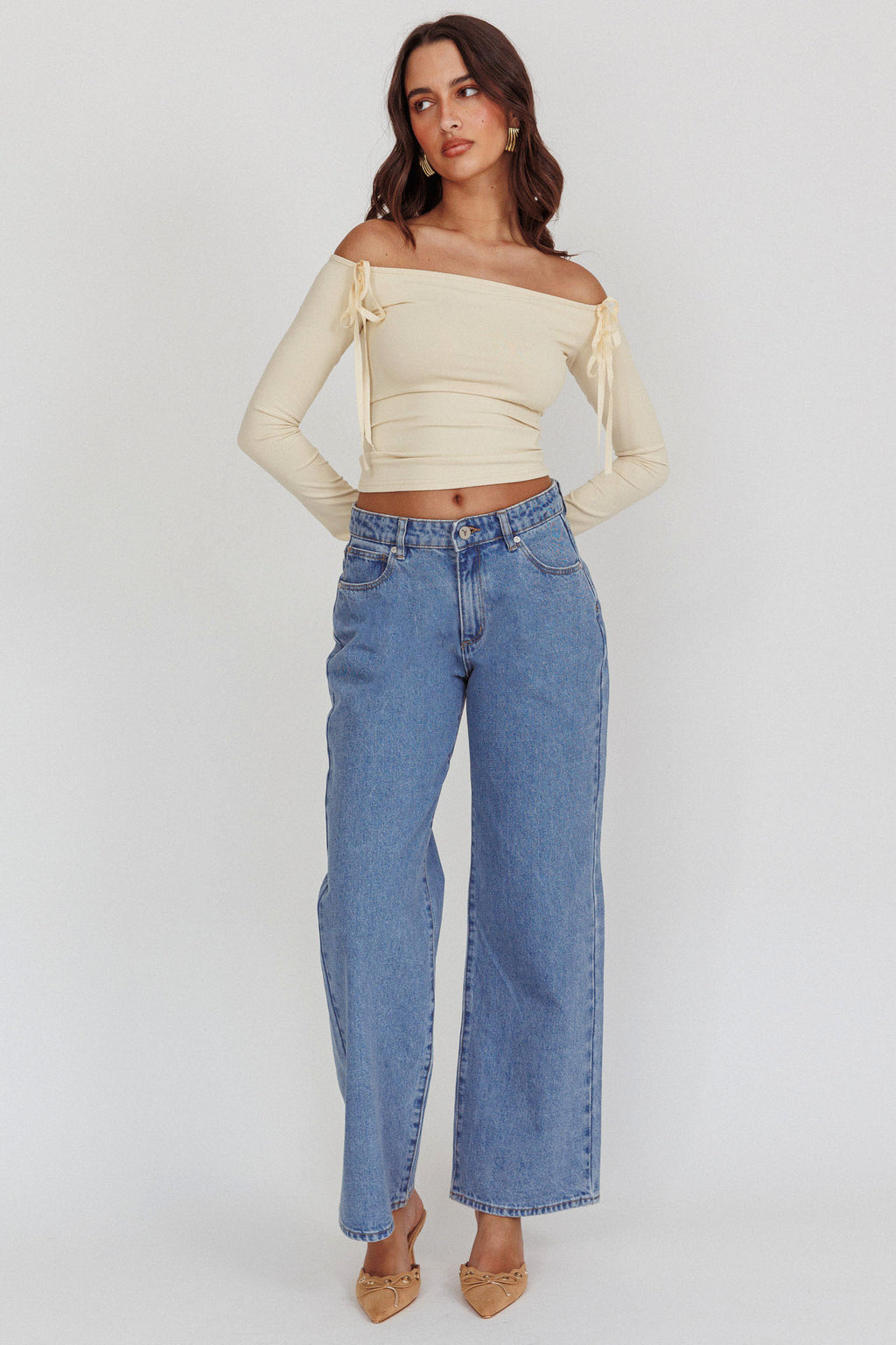 Abrand 95 Mid Baggy Petite Gigi by Selfie Leslie
