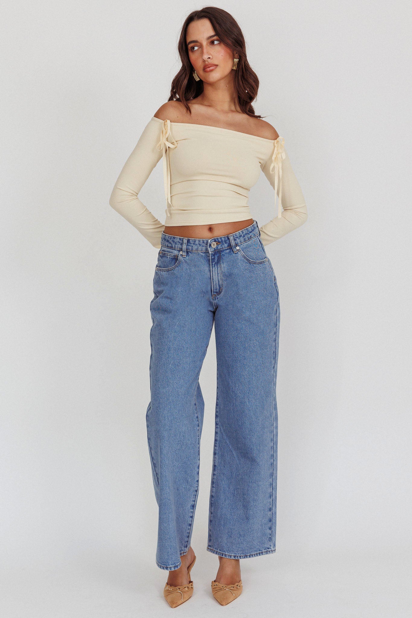 Abrand 95 Mid Baggy Petite Gigi by Selfie Leslie