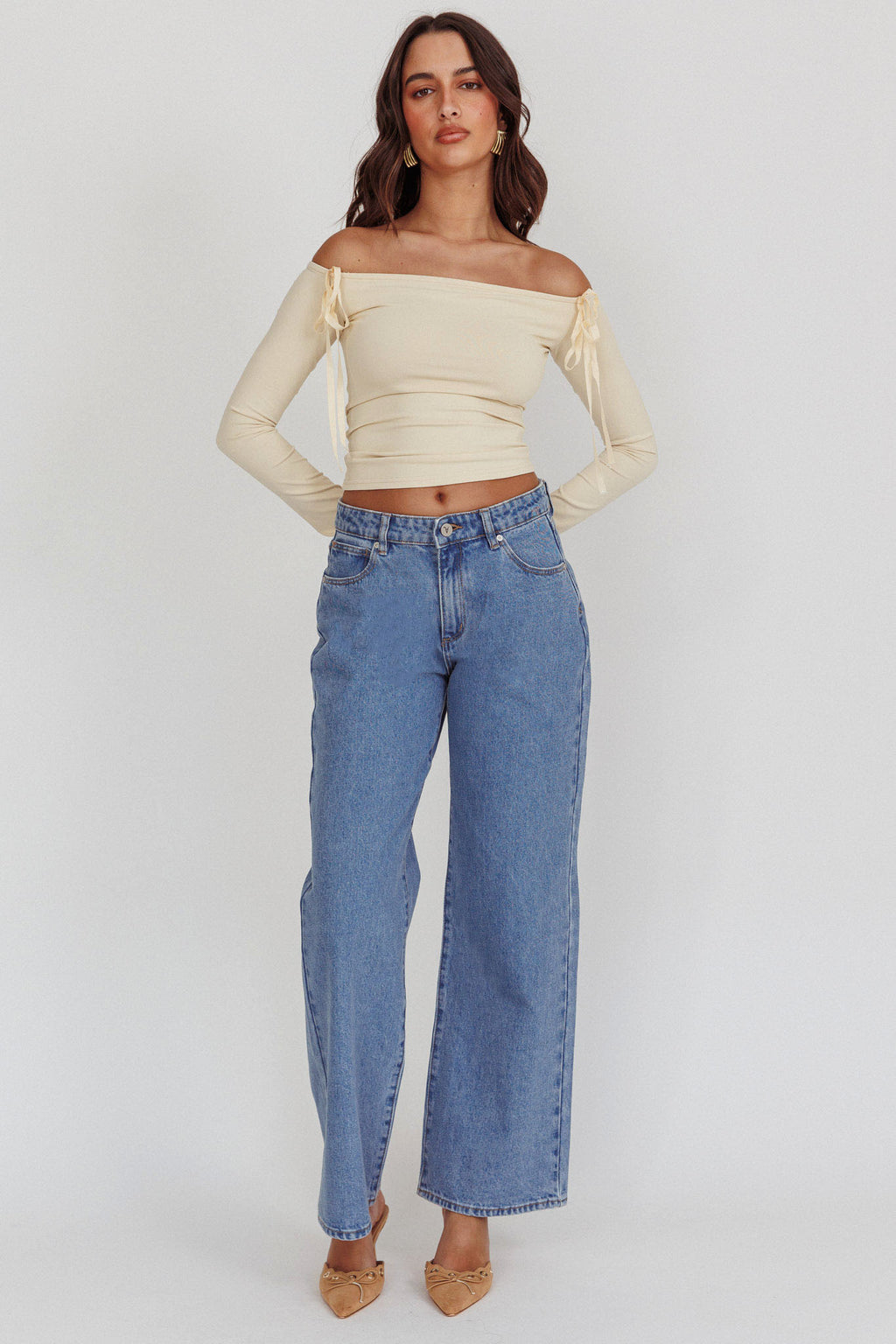 Abrand 95 Mid Baggy Petite Gigi by Selfie Leslie