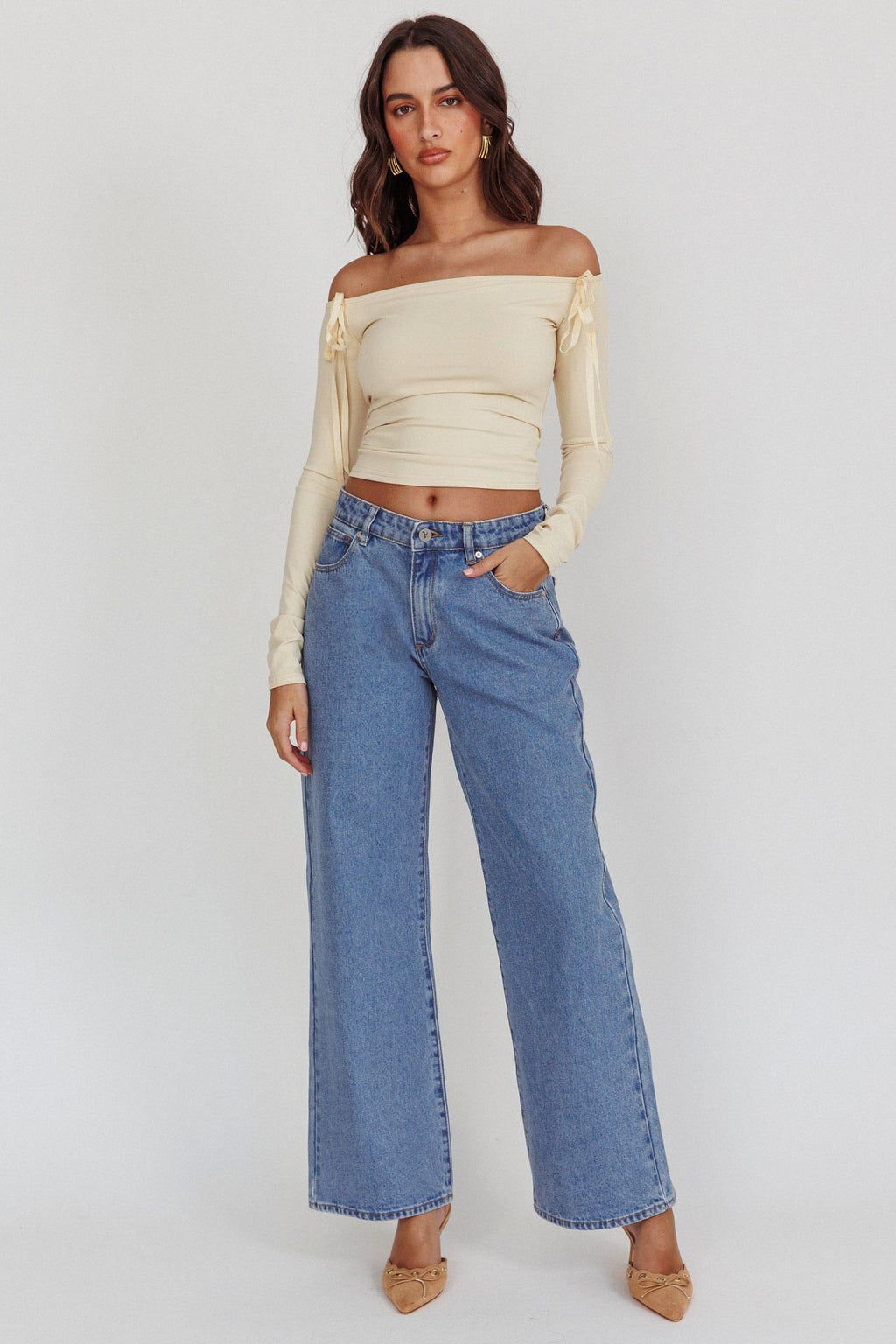Abrand 95 Mid Baggy Petite Gigi by Selfie Leslie
