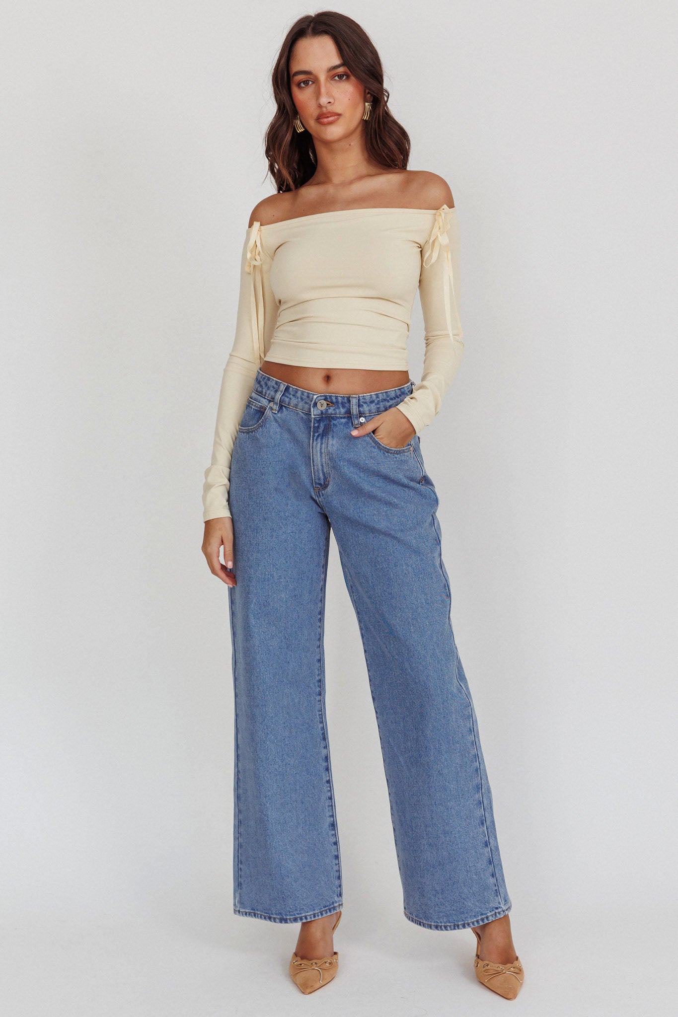 Abrand 95 Mid Baggy Petite Gigi by Selfie Leslie
