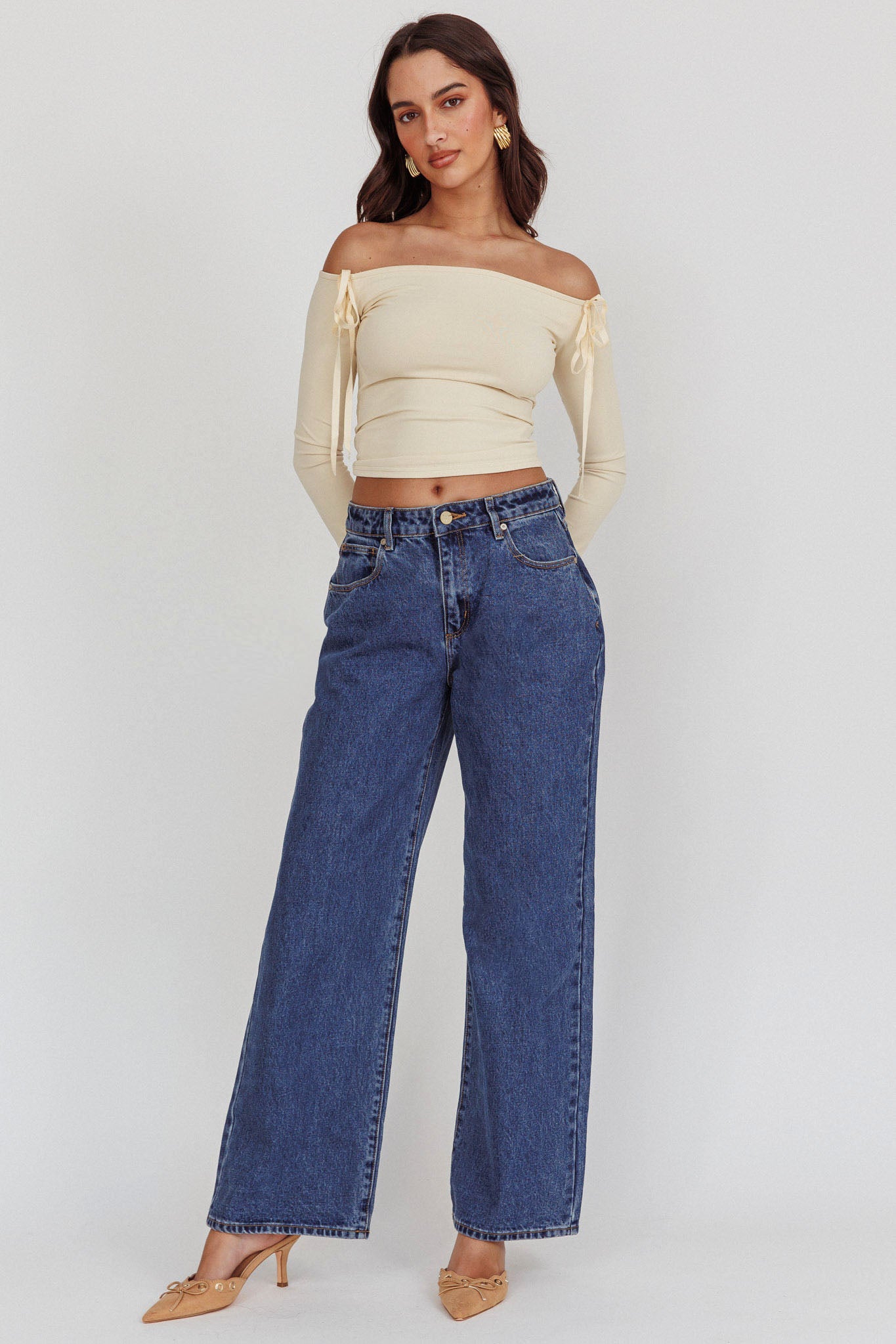 Abrand 95 Mid Baggy Petite Bella by Selfie Leslie