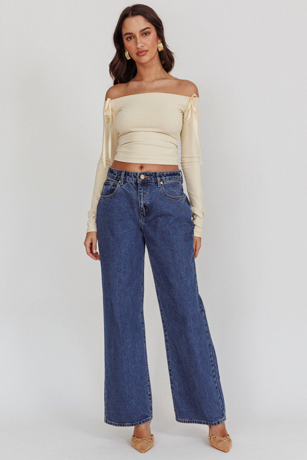 Abrand 95 Mid Baggy Petite Bella by Selfie Leslie
