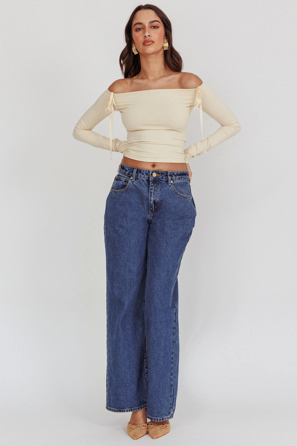 Abrand 95 Mid Baggy Petite Bella by Selfie Leslie