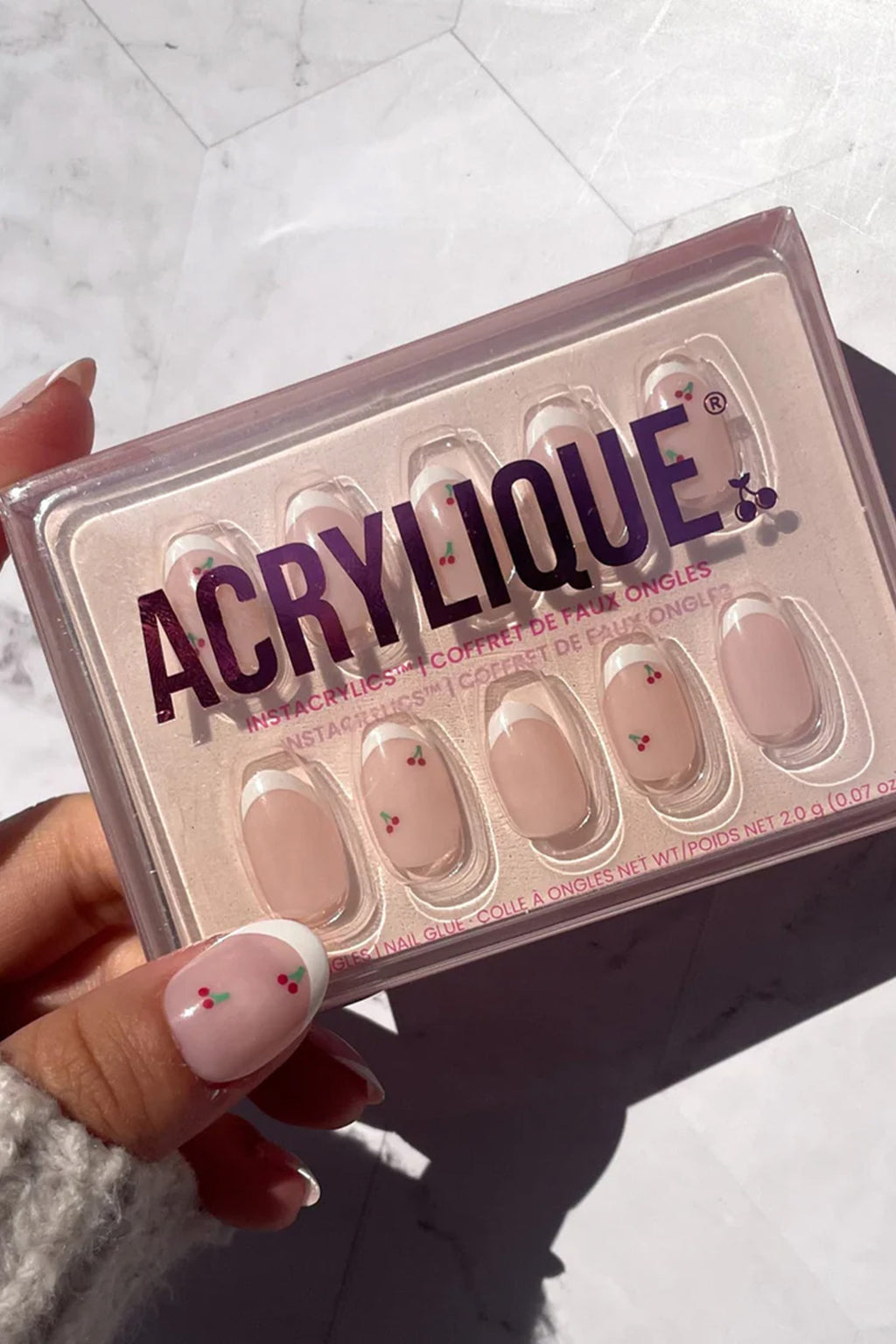 ACRYLIQUE Instacrylics Cherry Sour by Selfie Leslie