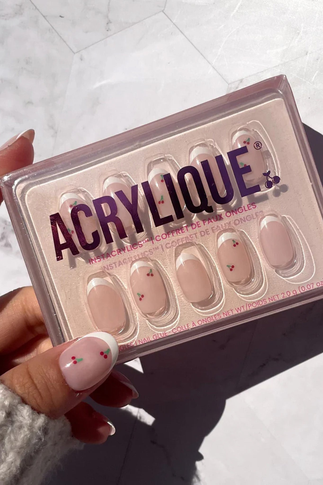 ACRYLIQUE Instacrylics Cherry Sour by Selfie Leslie