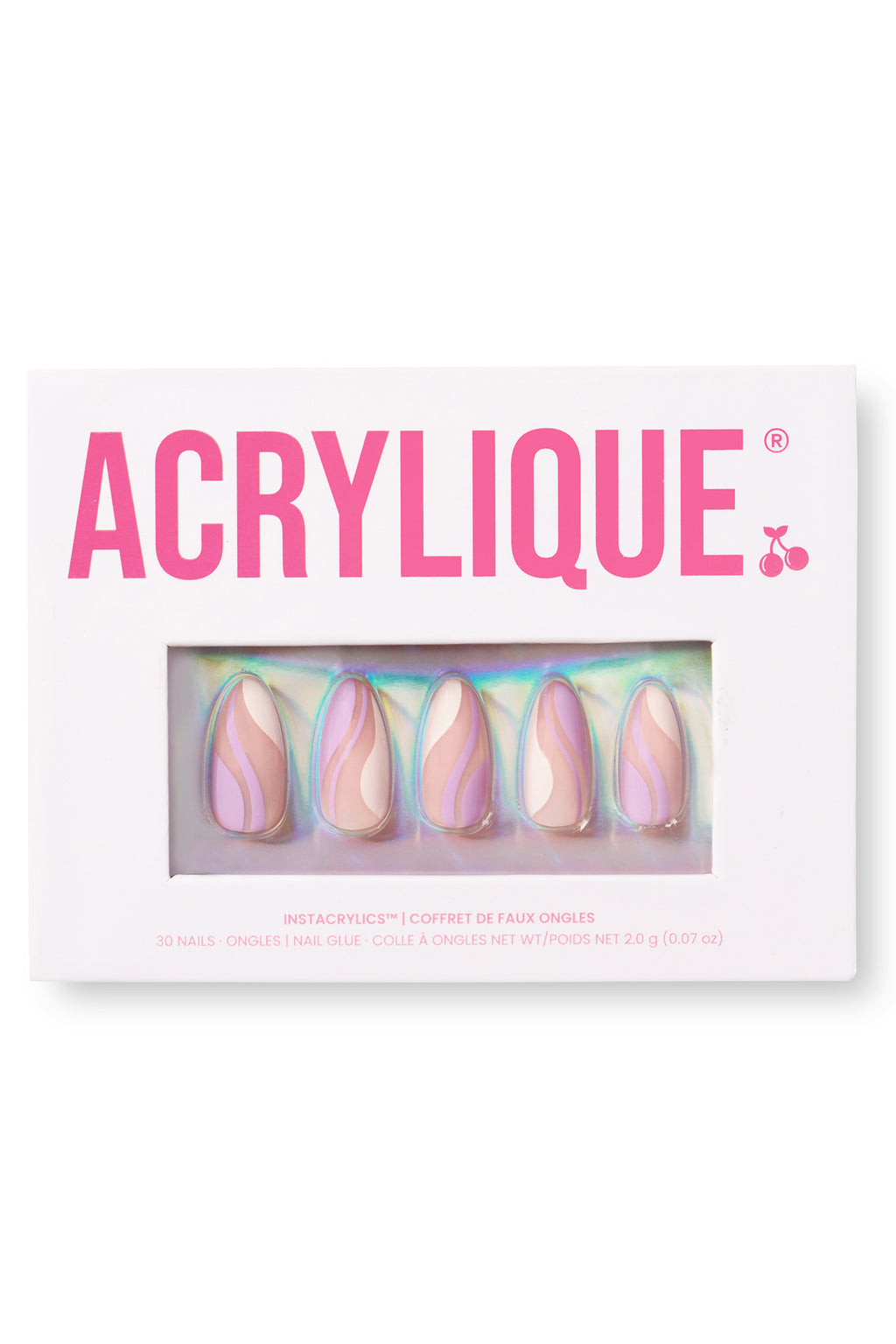 ACRYLIQUE Instacrylics Crème de Violette by Selfie Leslie