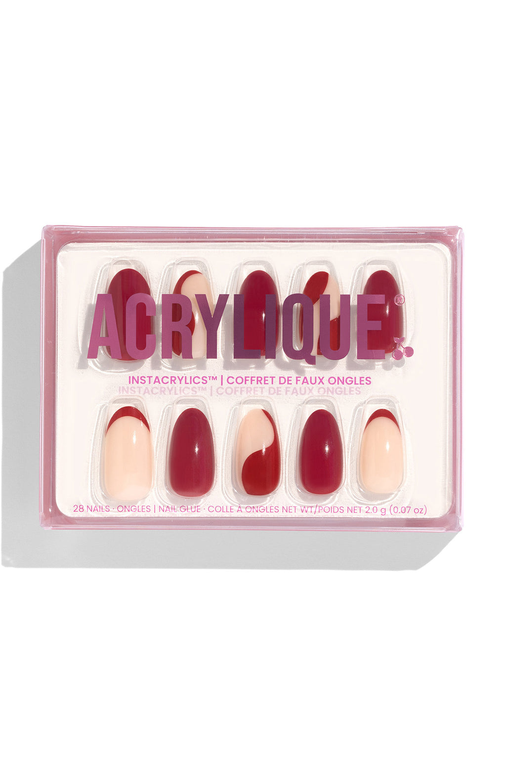 ACRYLIQUE Instacrylics Candy Cane by Selfie Leslie