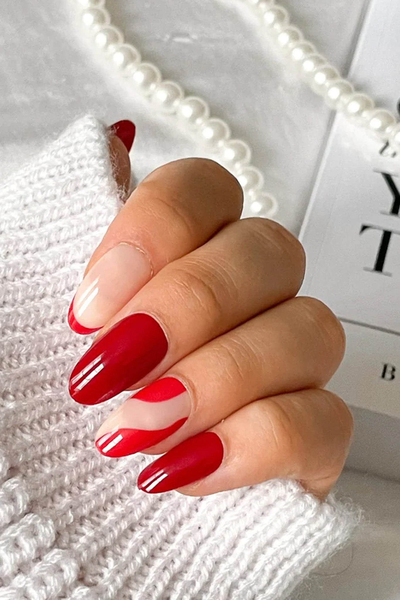 ACRYLIQUE Instacrylics Candy Cane by Selfie Leslie