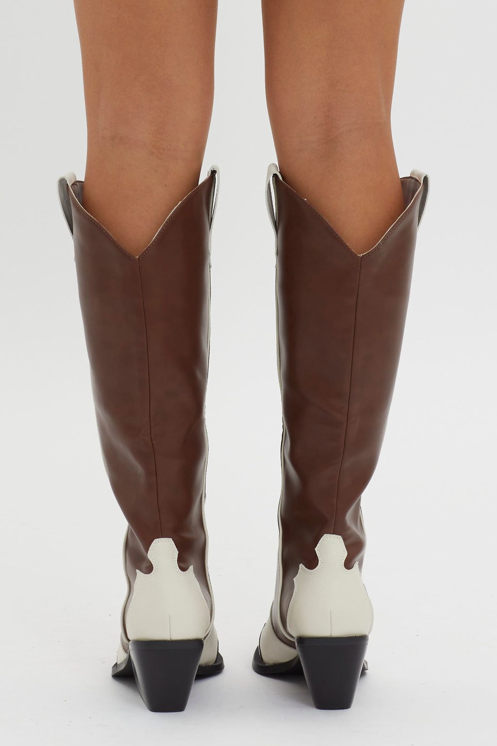 BiLLiNi Etta Boot Chocolate/Ivory by Selfie Leslie