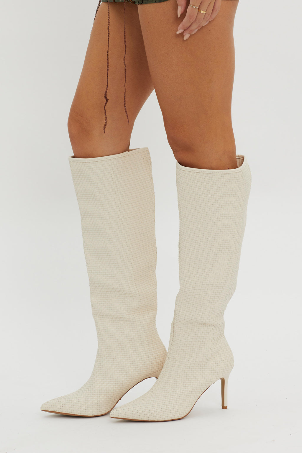 BiLLiNi Jacqueline Boot Alabaster by Selfie Leslie