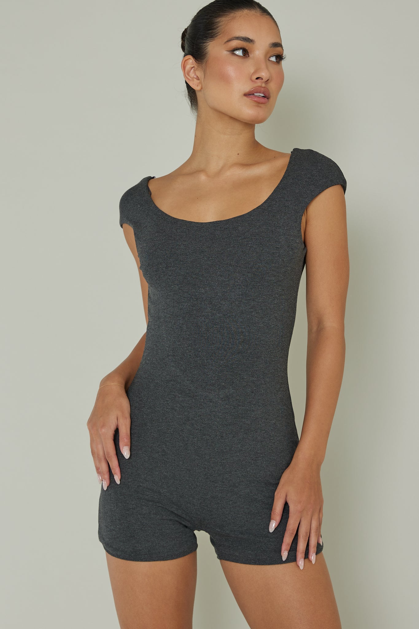 Jivin' Low Back Romper Sesame by Selfie Leslie