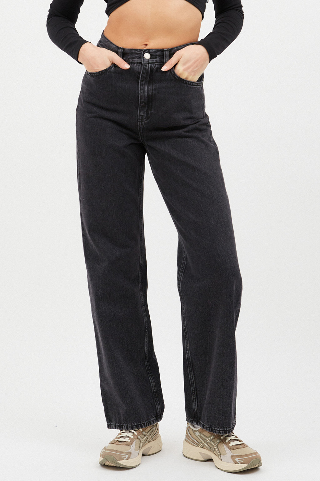 DR DENIM Echo Jeans Black by Selfie Leslie