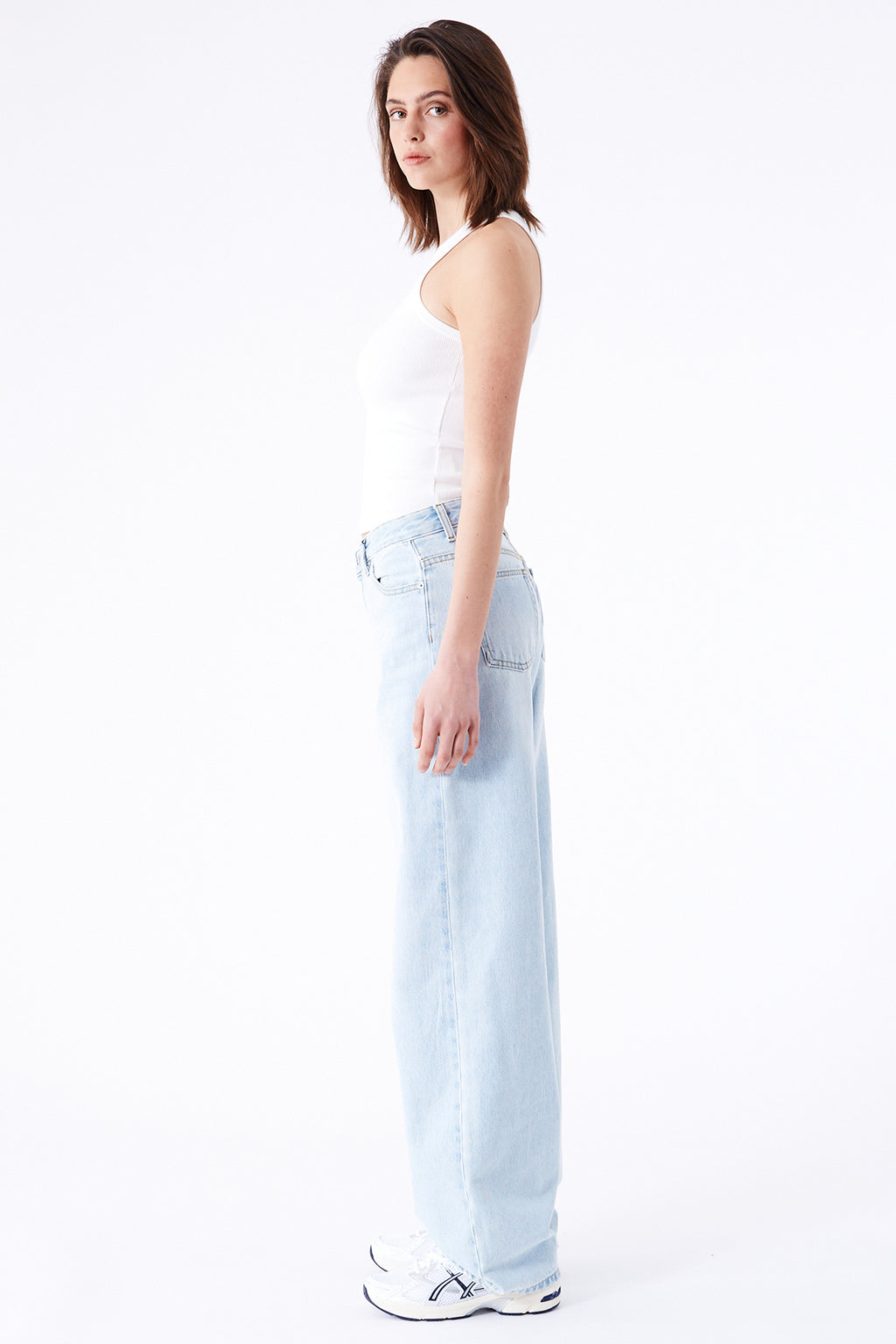 DR DENIM Hill Low Jeans Pale by Selfie Leslie