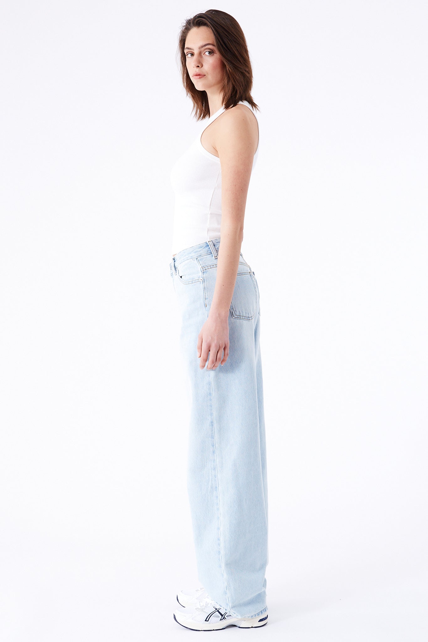 DR DENIM Hill Low Jeans Pale by Selfie Leslie