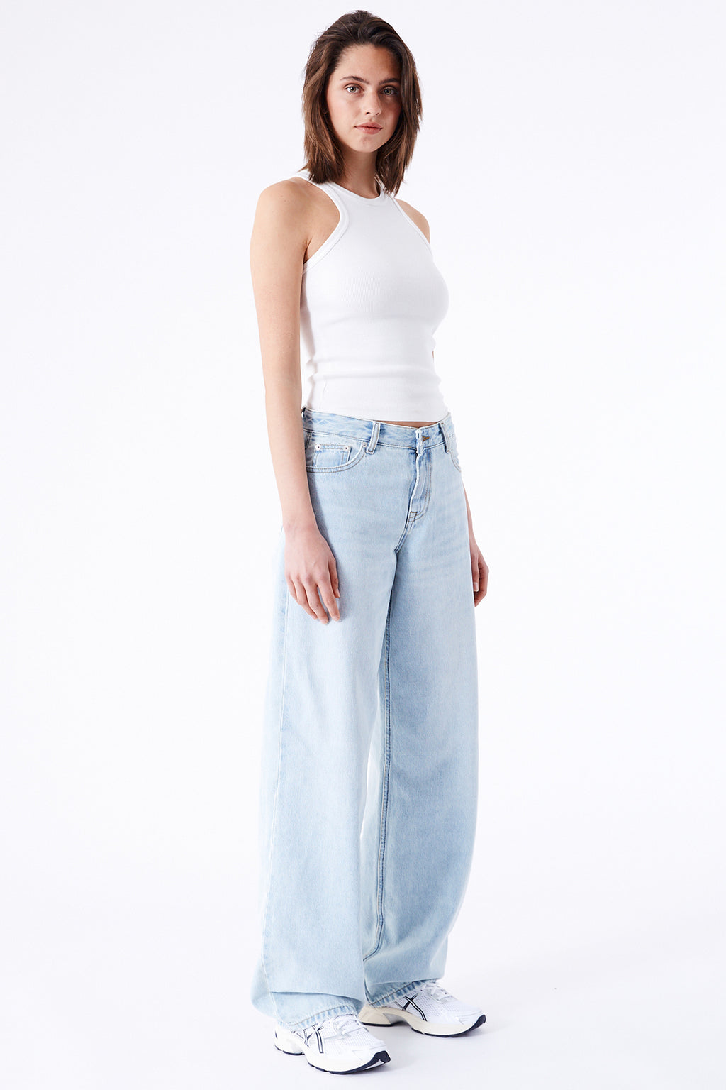 DR DENIM Hill Low Jeans Pale by Selfie Leslie