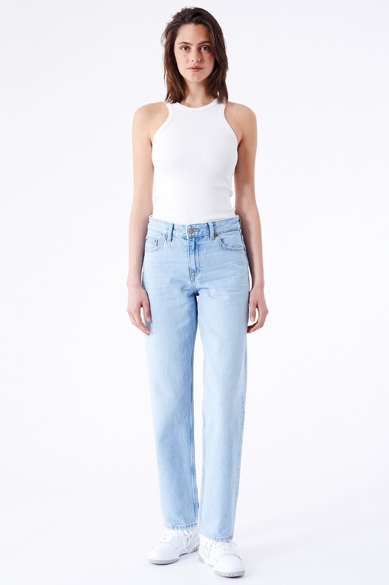 DR DENIM Arch Jeans Stream Light Used by Selfie Leslie