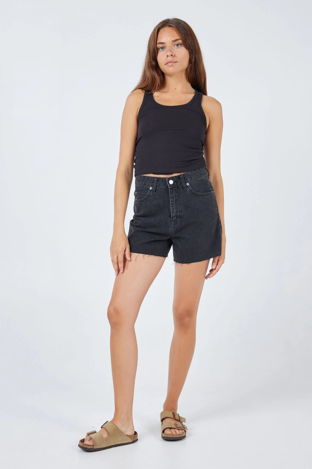 DR DENIM Nora Shorts Black by Selfie Leslie
