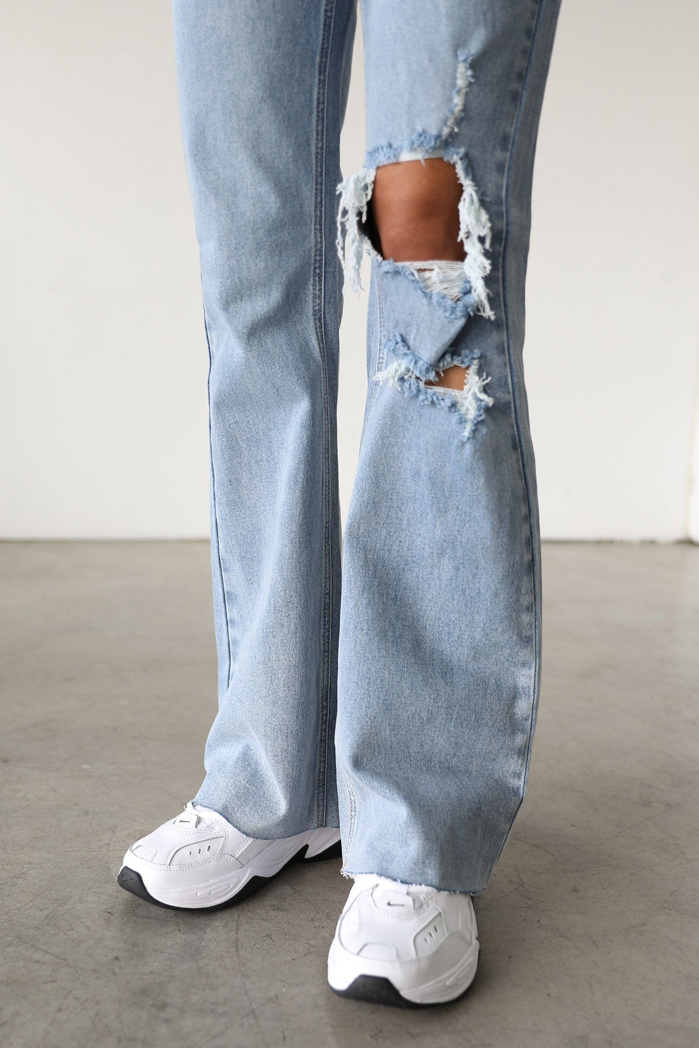 DOGMA High Rise Flare Denim Jeans Medium Wash by Selfie Leslie