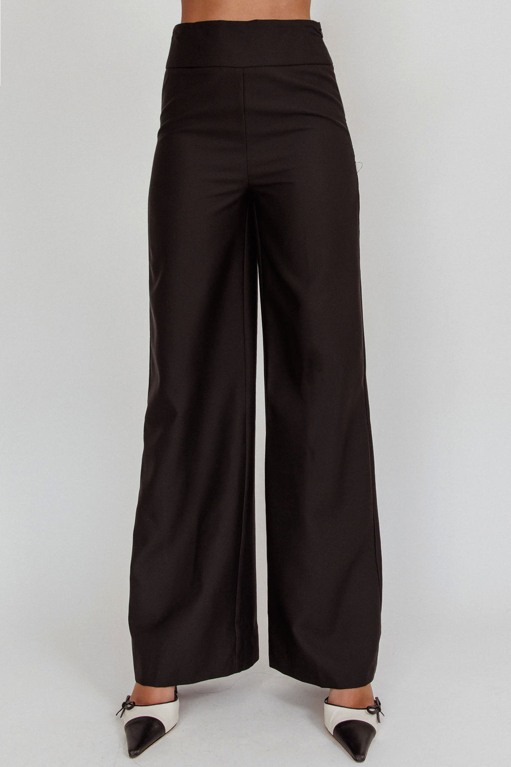 Nights Dream Wide Leg Pants Black by Selfie Leslie