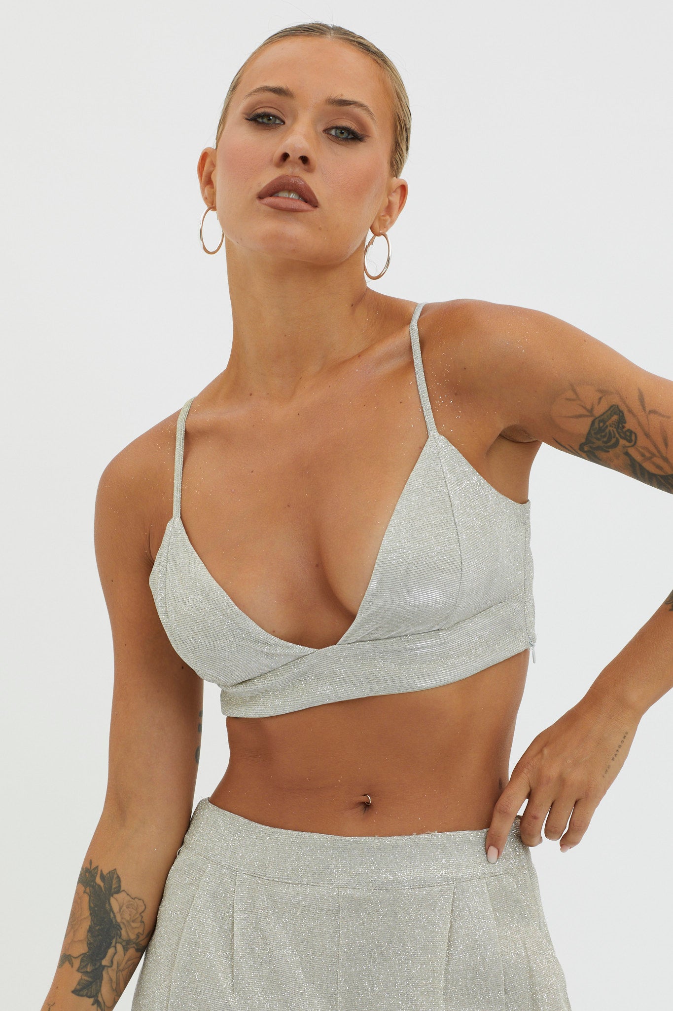 Joyeux Bralette Top Champagne by Selfie Leslie