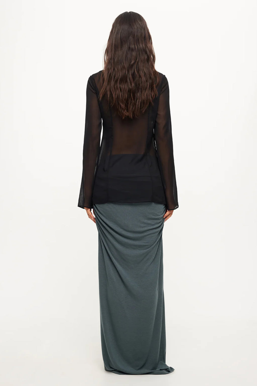 LIONESS Barely There Tie Top Onyx by Selfie Leslie