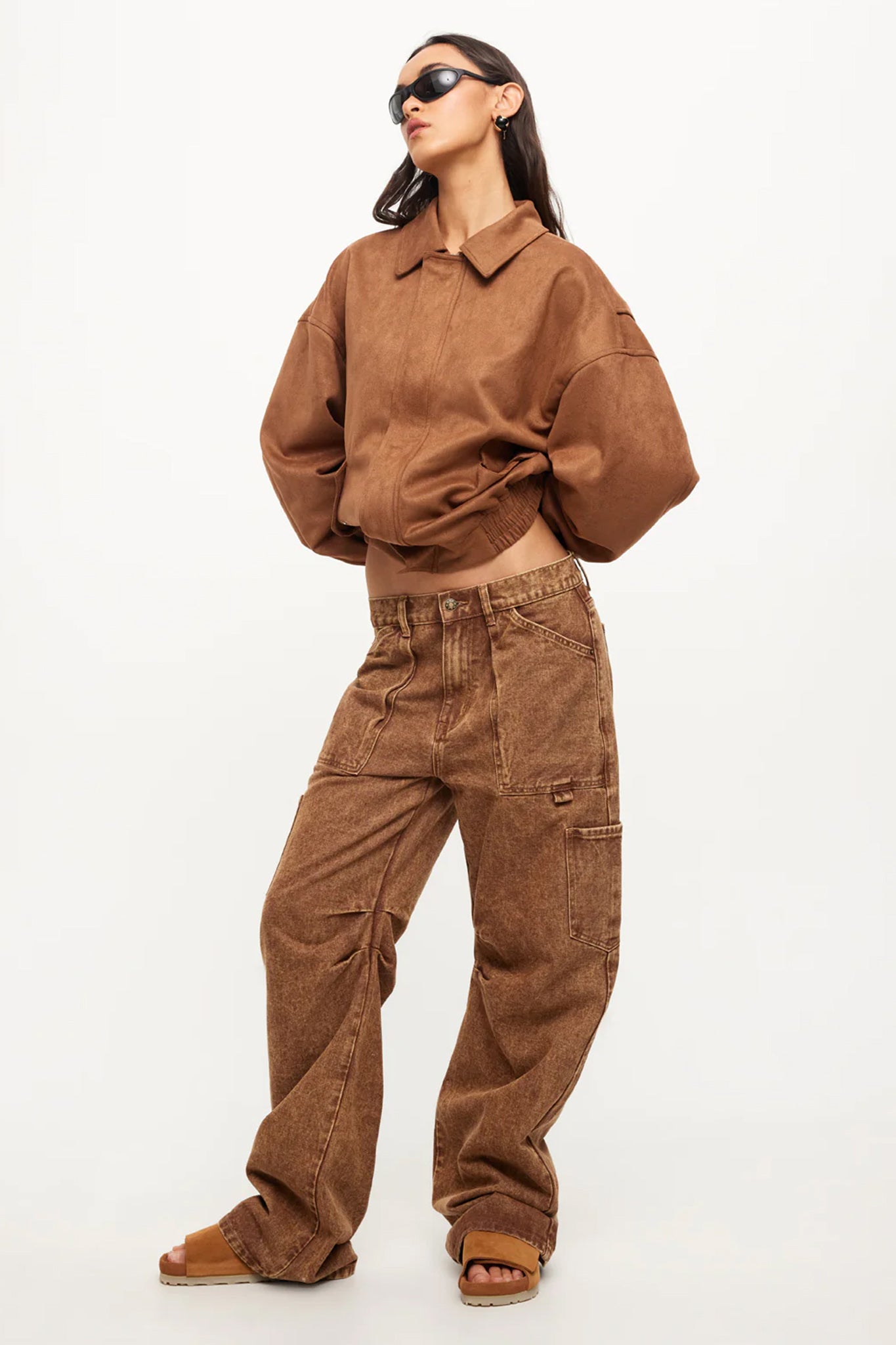 LIONESS Miami Vice Jeans Stone Wash by Selfie Leslie