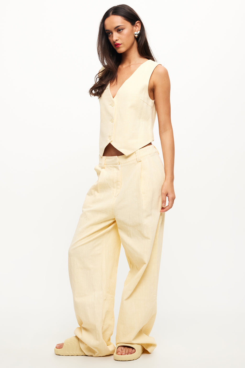 Lioness Vest Butter by Selfie Leslie