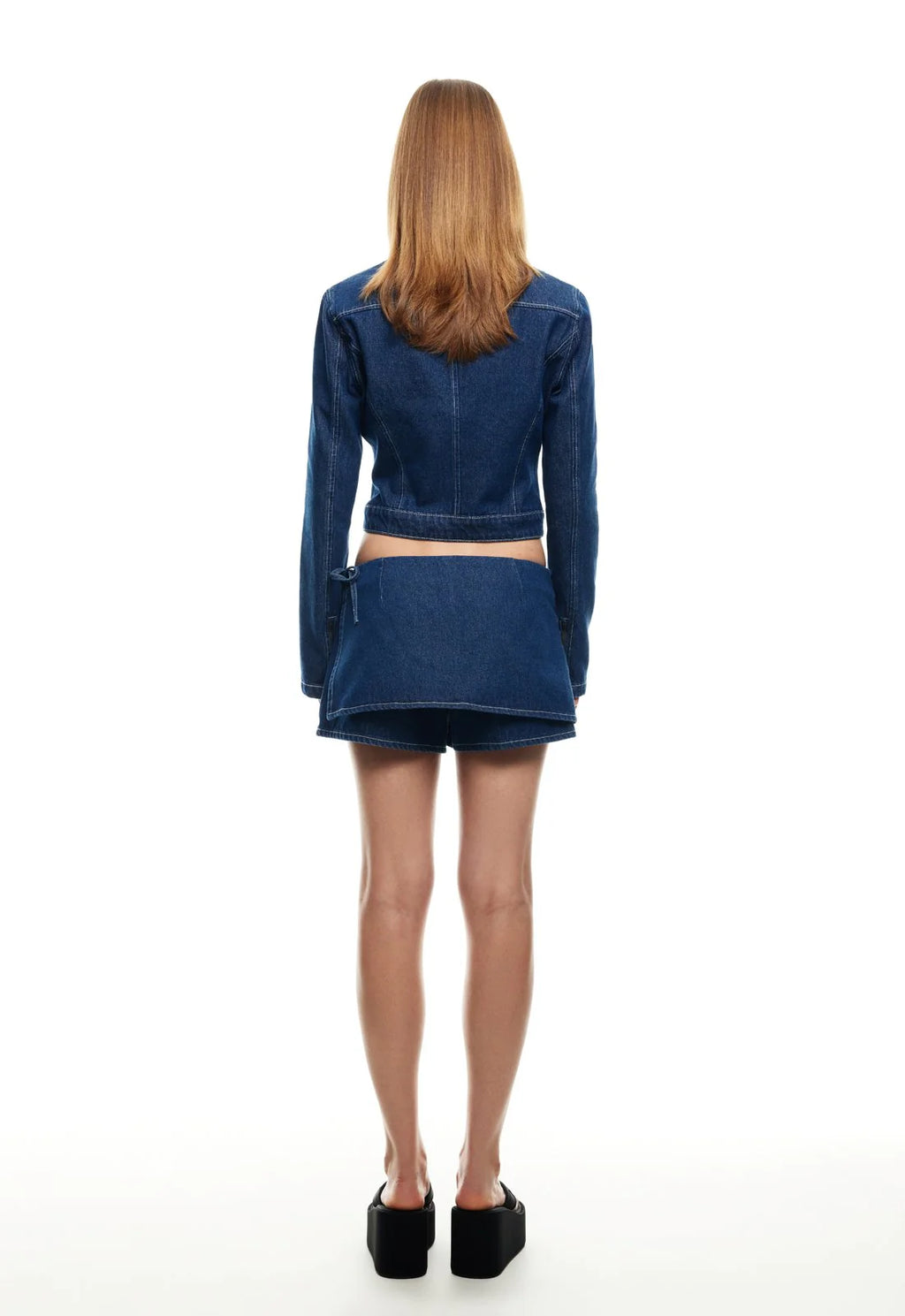 LIONESS Countryside Skort Blue Denim by Selfie Leslie