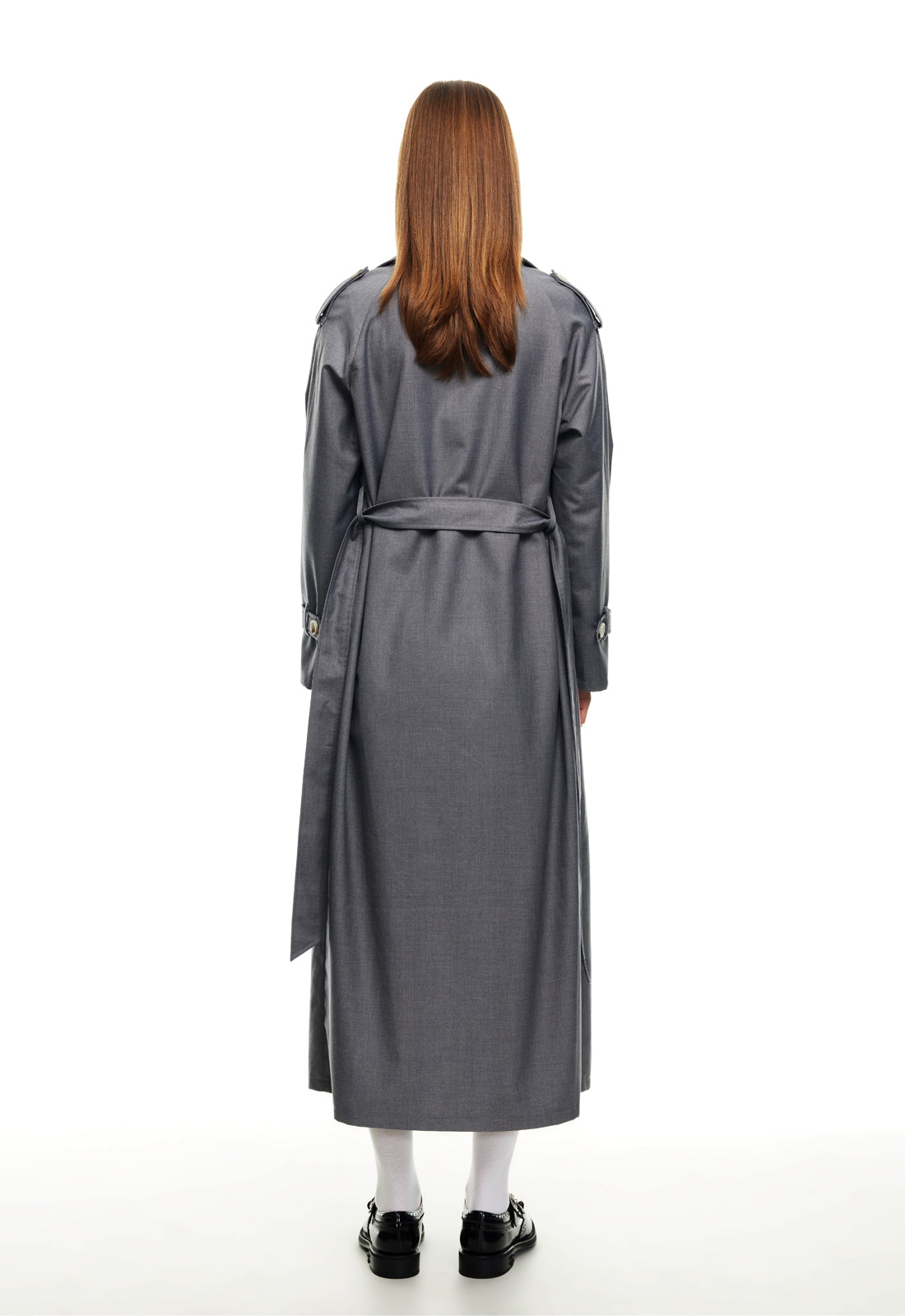 LIONESS Trencherous Coat Slate | Selfie Leslie