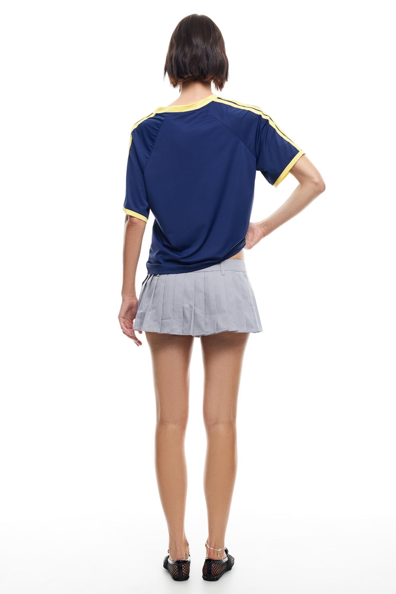 LIONESS RIDER MINI SKIRT SLATE by Selfie Leslie