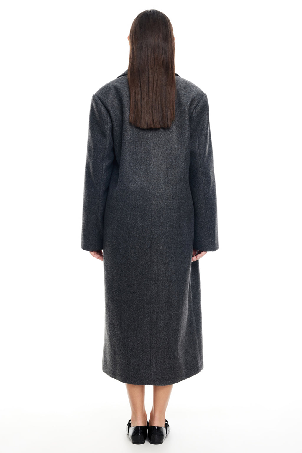 LIONESS Olsen Coat Grey Marle by Selfie Leslie