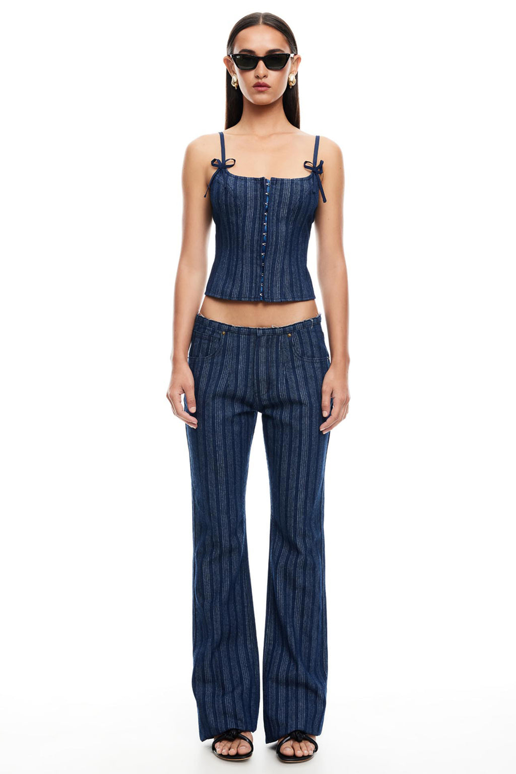 LIONESS Charismatic Jeans Navy by Selfie Leslie