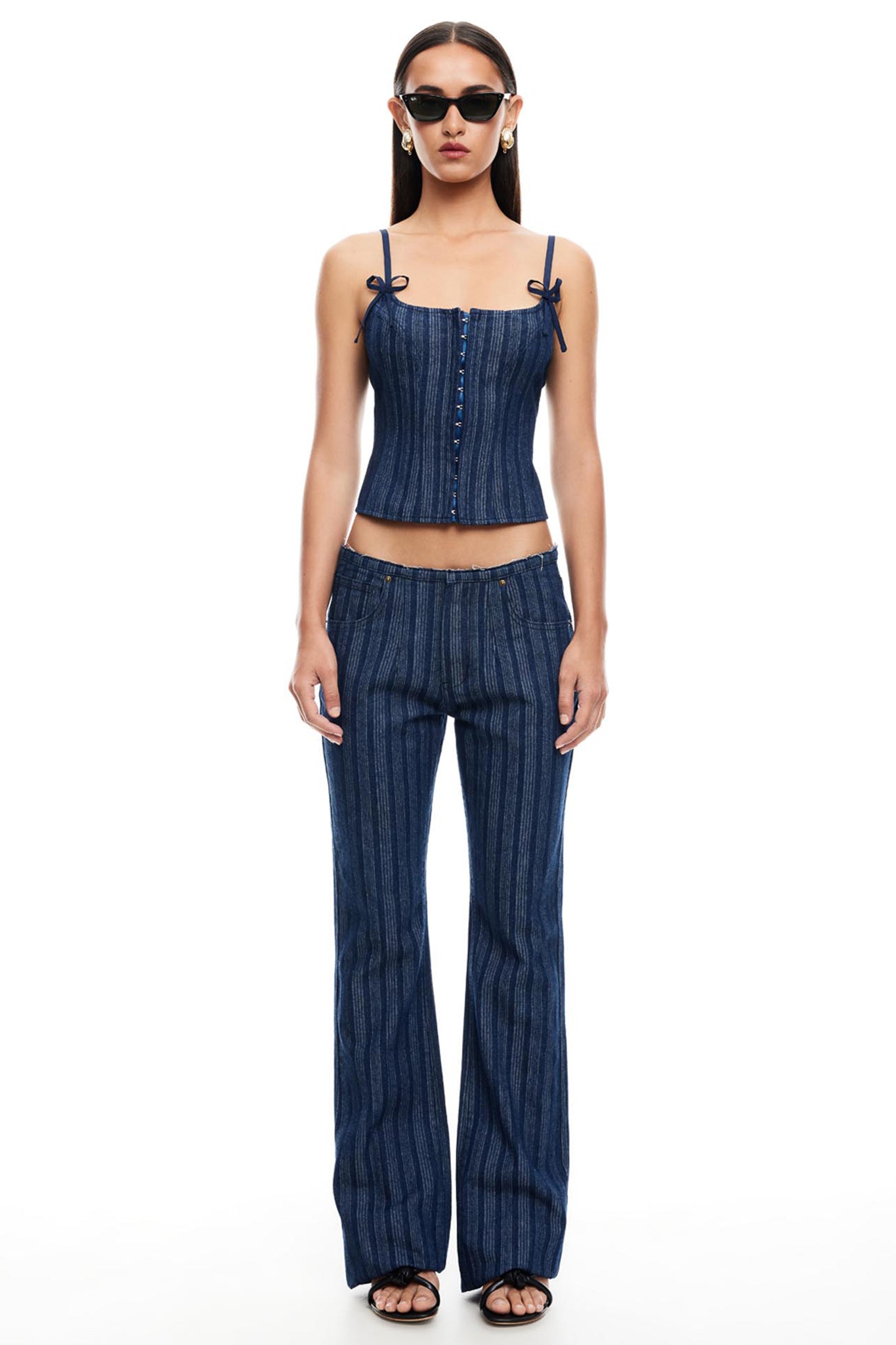 LIONESS Charismatic Jeans Navy by Selfie Leslie