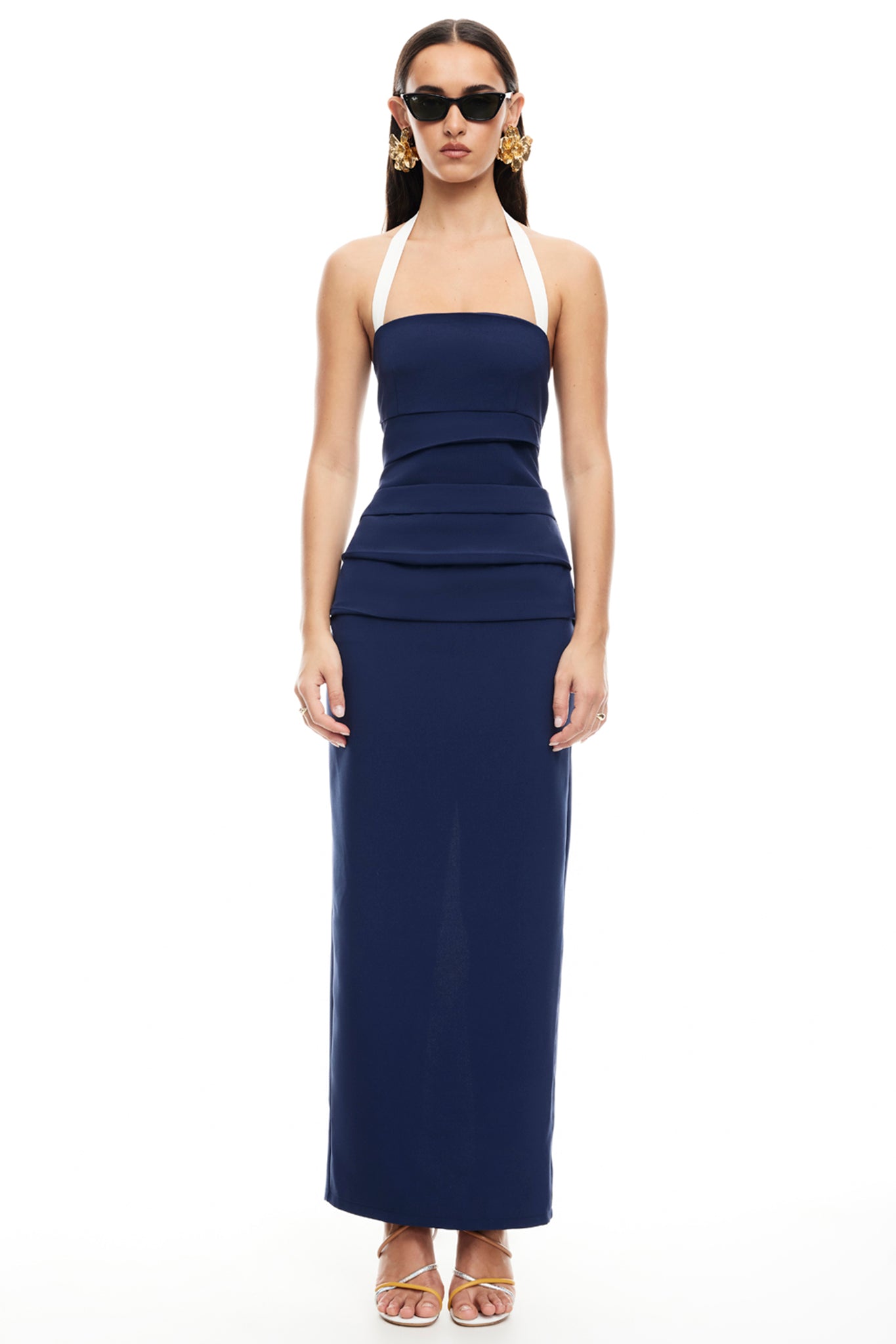 LIONESS 1999 Maxi Dress Navy by Selfie Leslie