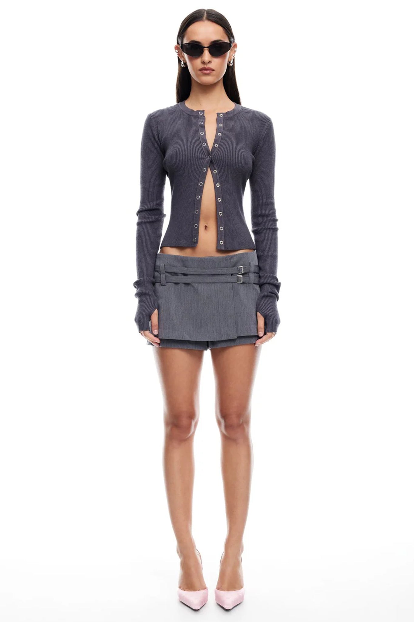 LIONESS Ivy League Top Charcoal by Selfie Leslie