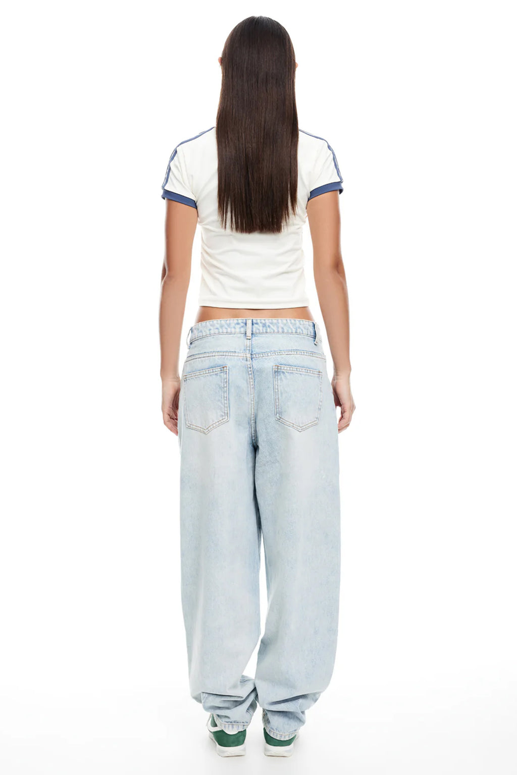 LIONESS On My Way Denim Jean Light Denim by Selfie Leslie