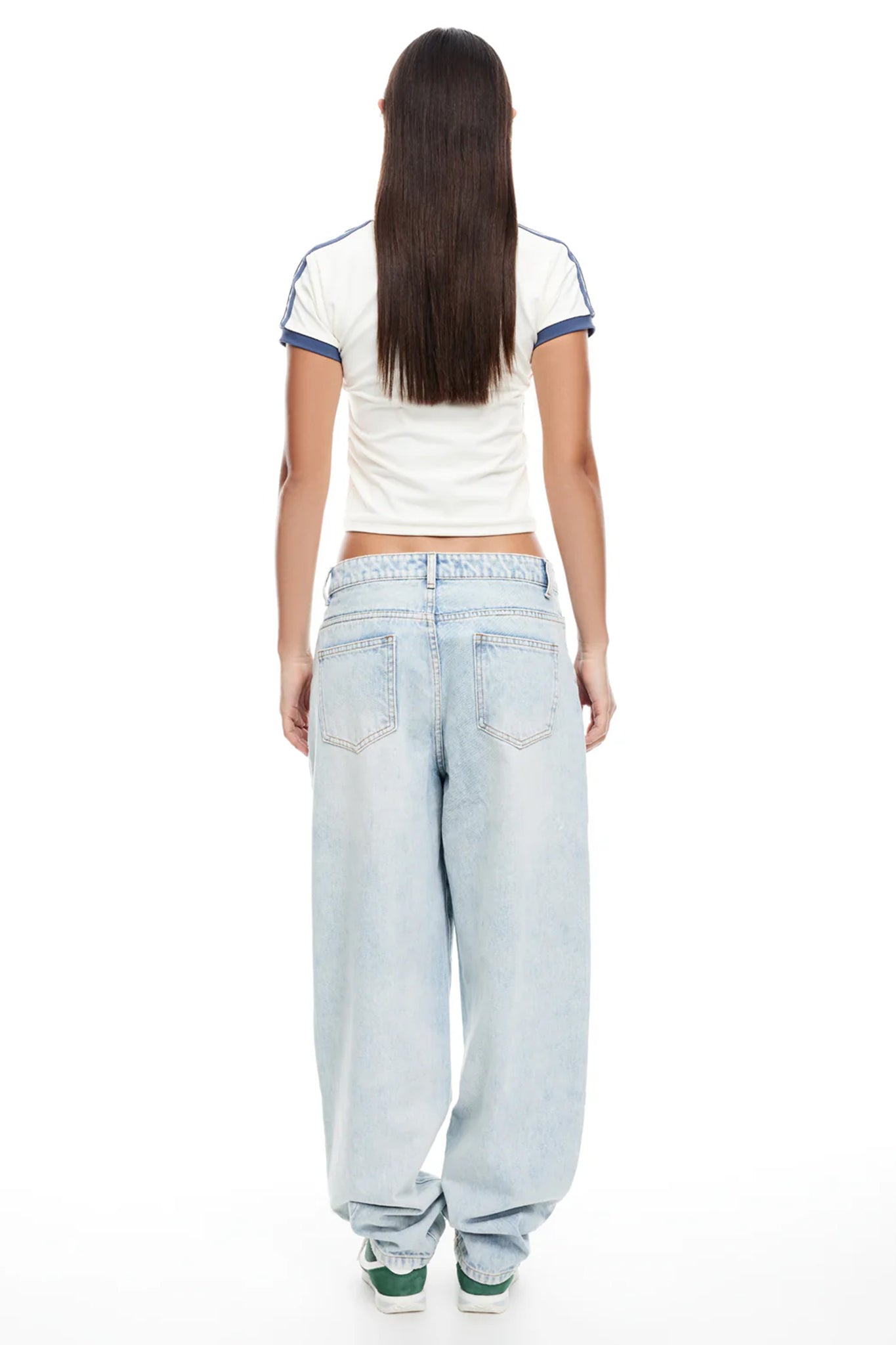 LIONESS On My Way Denim Jean Light Denim by Selfie Leslie
