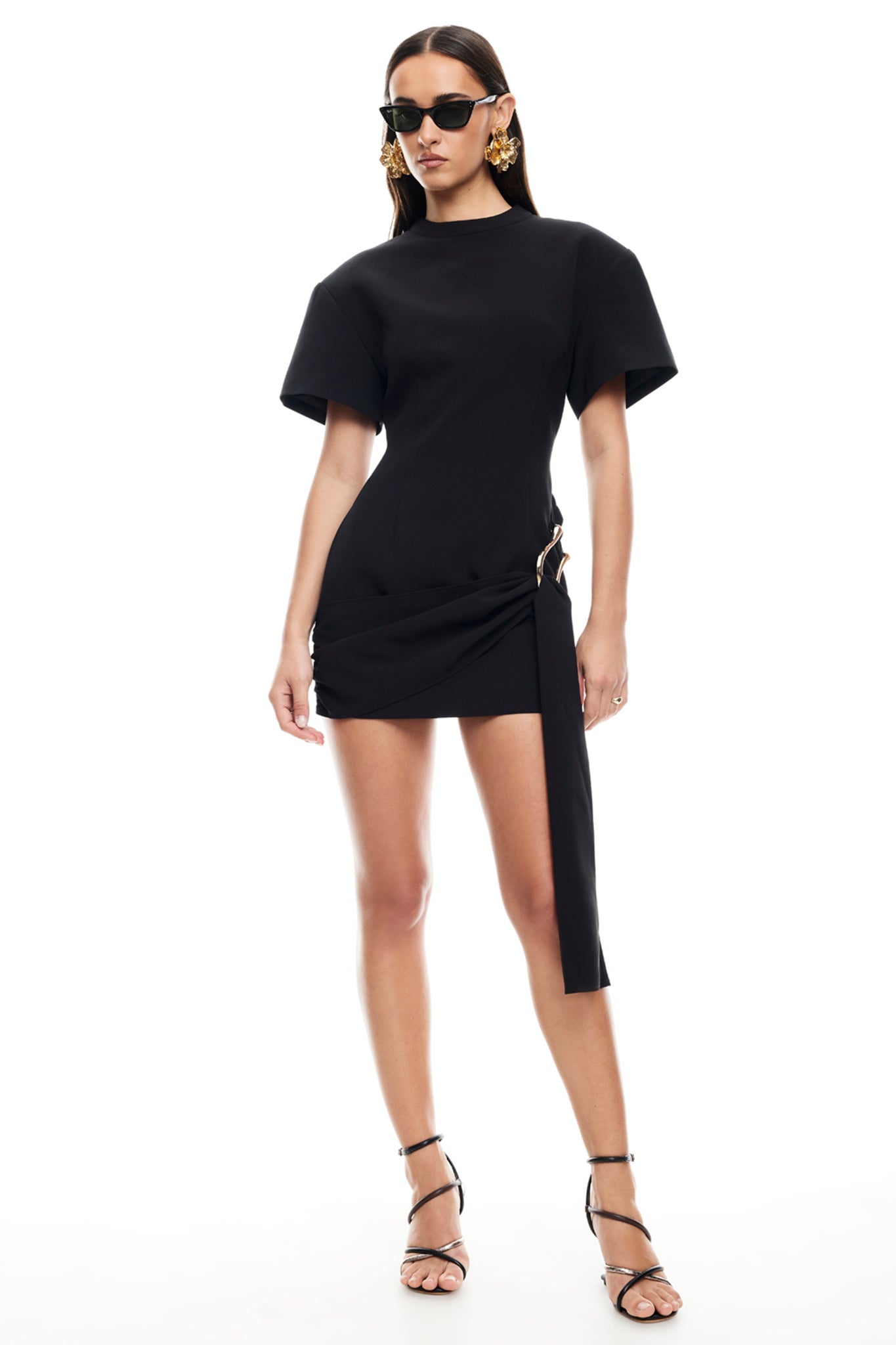 LIONESS Martini Mini Dress Onyx LIONESS Martini Mini Dress Onyx