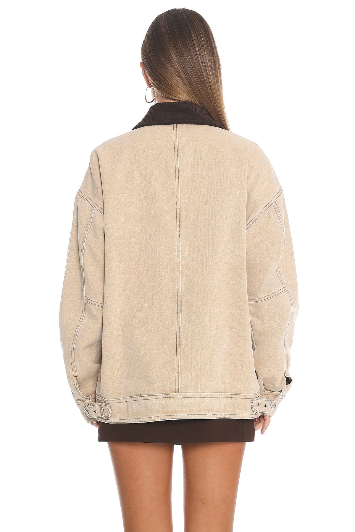 LIONESS Workwear Jacket Stone by Selfie Leslie