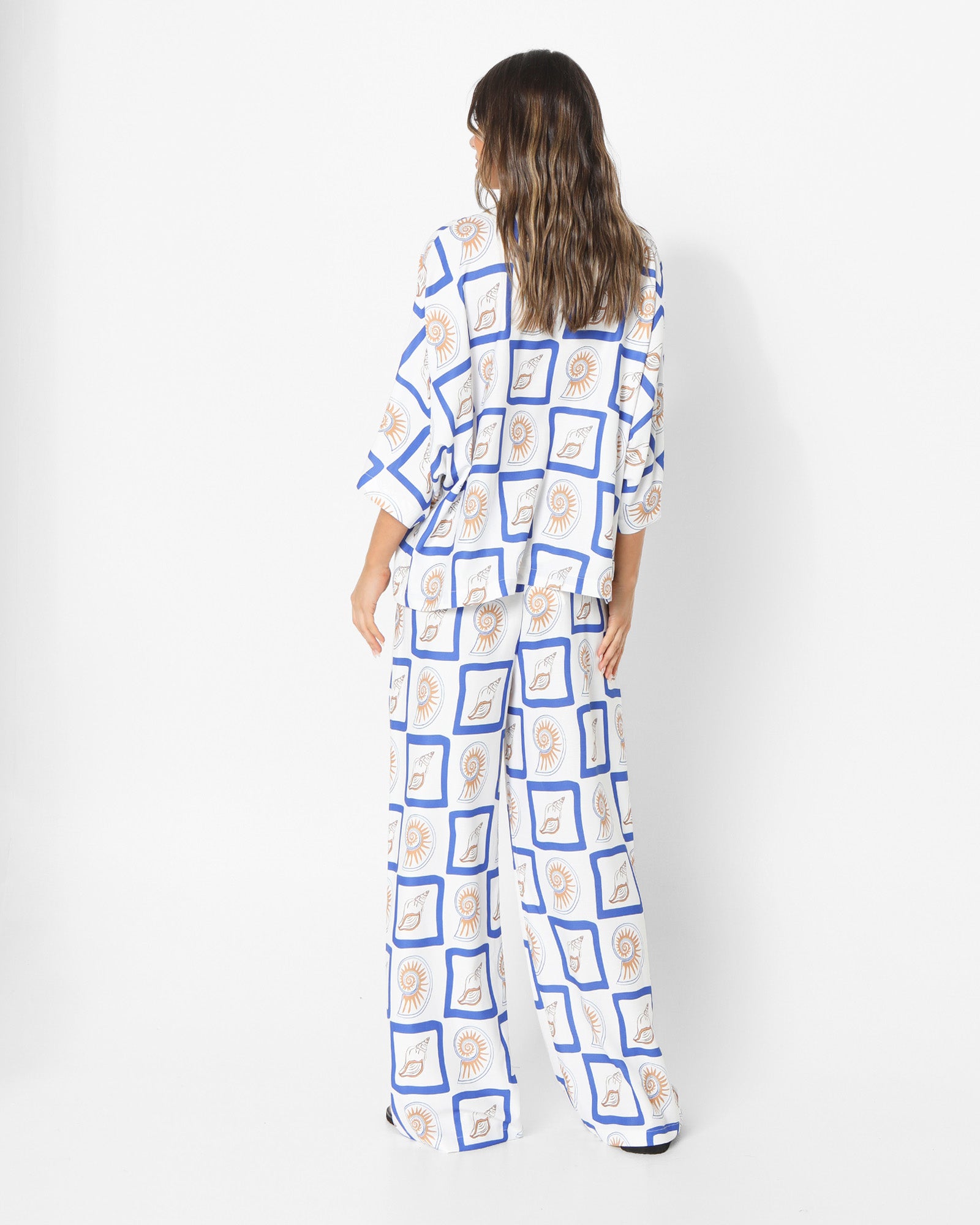 LOST IN LUNAR Zeni Pants Shell Print by Selfie Leslie