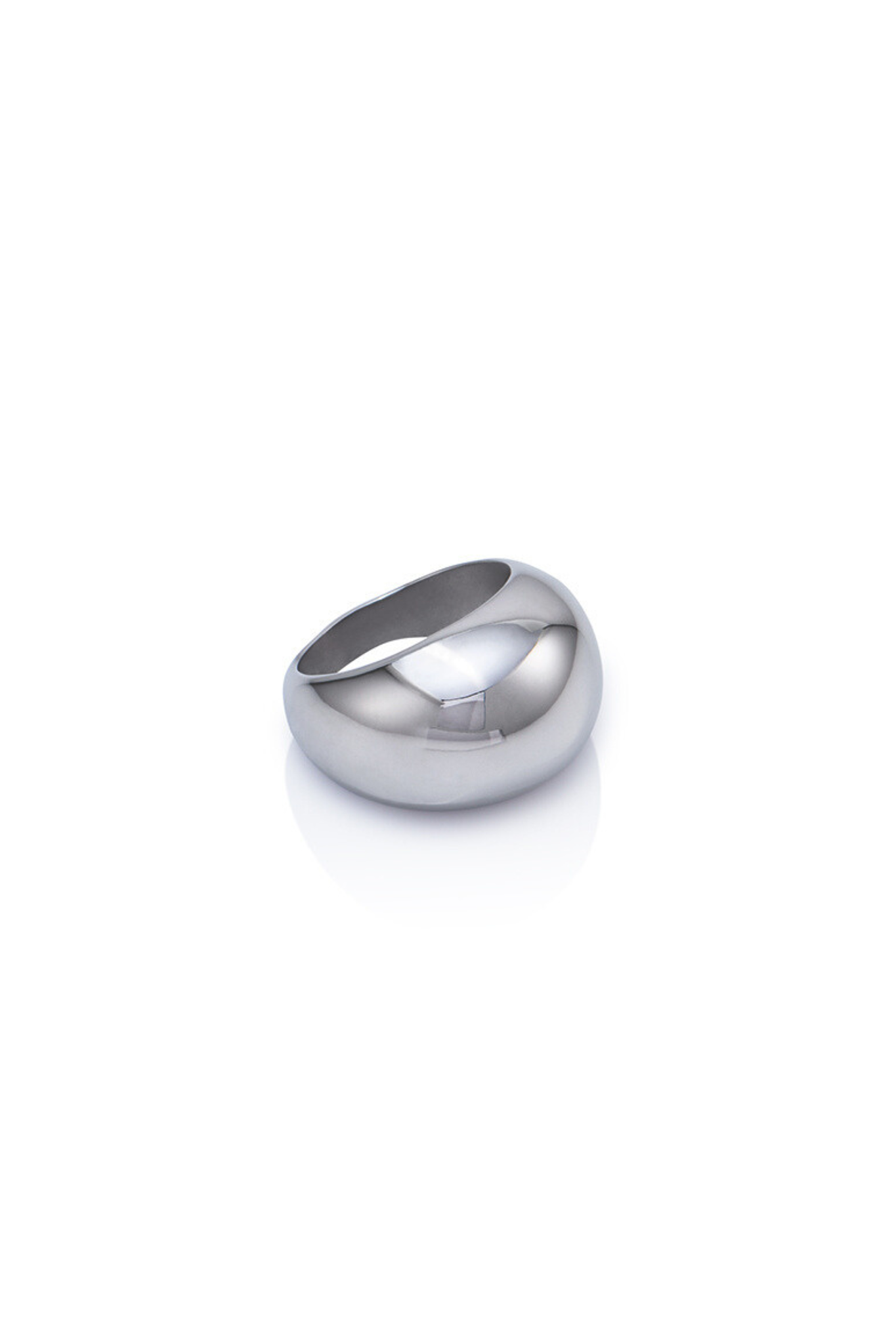 NOAH Chunky Ring Silver by Selfie Leslie