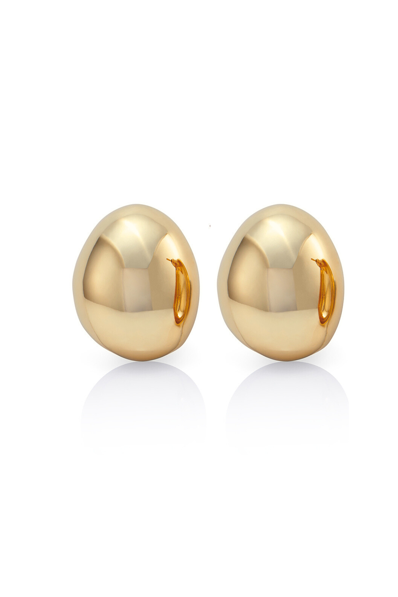 NOAH Solid Earrings Gold by Selfie Leslie