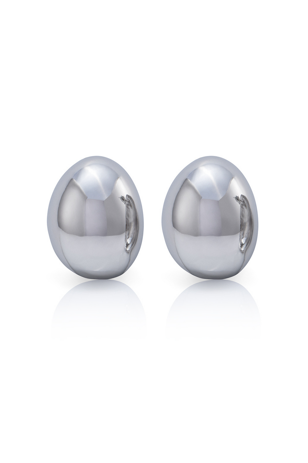 NOAH Solid Earrings Silver by Selfie Leslie