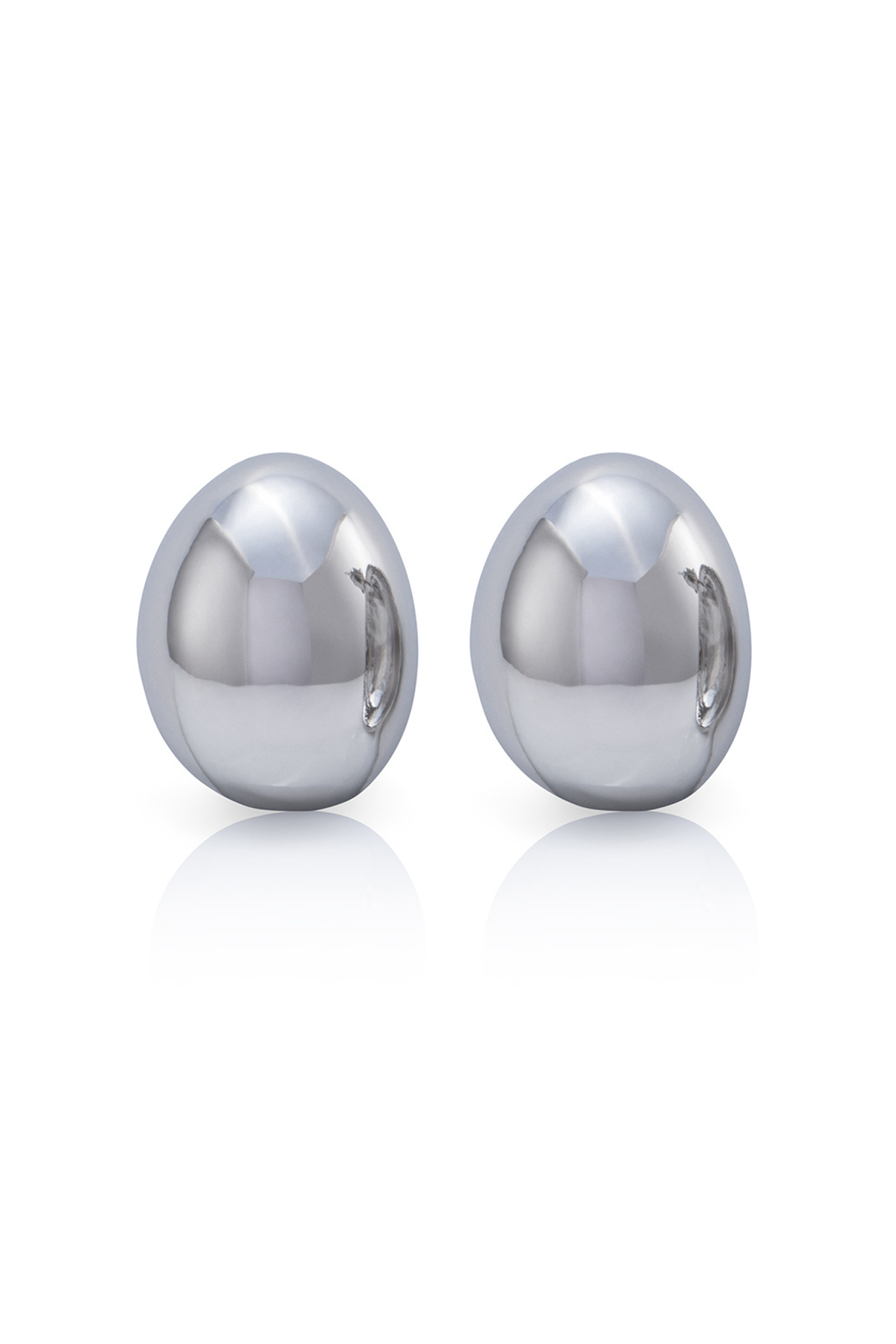 NOAH Solid Earrings Silver by Selfie Leslie